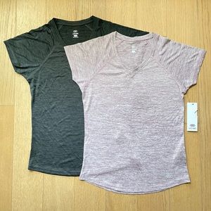 2Pcs Set Workout Top, Athletic Top - NWT Size S